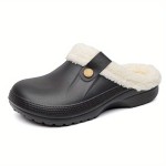 Cozy Warm Home Slippers - Non-slip, Wear-resistant, Thermal Lined - Plush Indoor Shoes