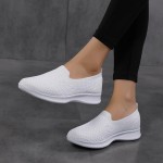 Women's Slip-On Mesh Walking Loafers - Non-Slip Lightweight Sport Shoes