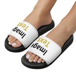 Generic Custom Slides Slippers Personalized Photo Text Slippers Sandals Comfortable Bathroom Shower Slippers Casual Sandals Shoes Customized Sandals for Men Women
