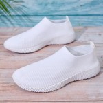 Women's Walking Tennis Shoes Athletic Casual Gym Slip on Lightweight Sneakers