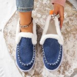 Fashion SneakersWomen's Fashion Snow Sneakers Comfortable Warm Flat Sport Shoes