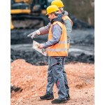 Steel Toe Shoes for Men Safety Puncture Proof Comfy Work Sneakers Lightweight Breathable Non-Slip Construction Shoes