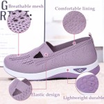 Orthopedic Shoes for Women Wide Width Breathable Walking Comfortable Slip on Non Slip Food Service Lightweight Arch Support Sneakers