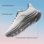 ANTA Women’s Running Shoes, Lightweight Cushioned Breathable Sneakers, Comfortable Trainers with Slip Resistant Outsole for Jogging, Workout, Daily Walking