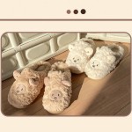 Comfortable Slippers for Women Winter Womens Slide Slipper Shoes Cute Warm Shoes for House Bedroom Indoor