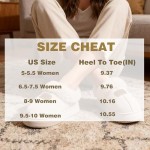 Cozy Slippers for Women Indoor and Outdoor Fuzzy House Shoes with Memory Foam Anti-Skid Sole Suitable for Women Mom Ladies